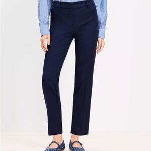 LOFT Riviera Slim Pants in Doubleweave size 14